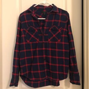 J Crew flannel shirt